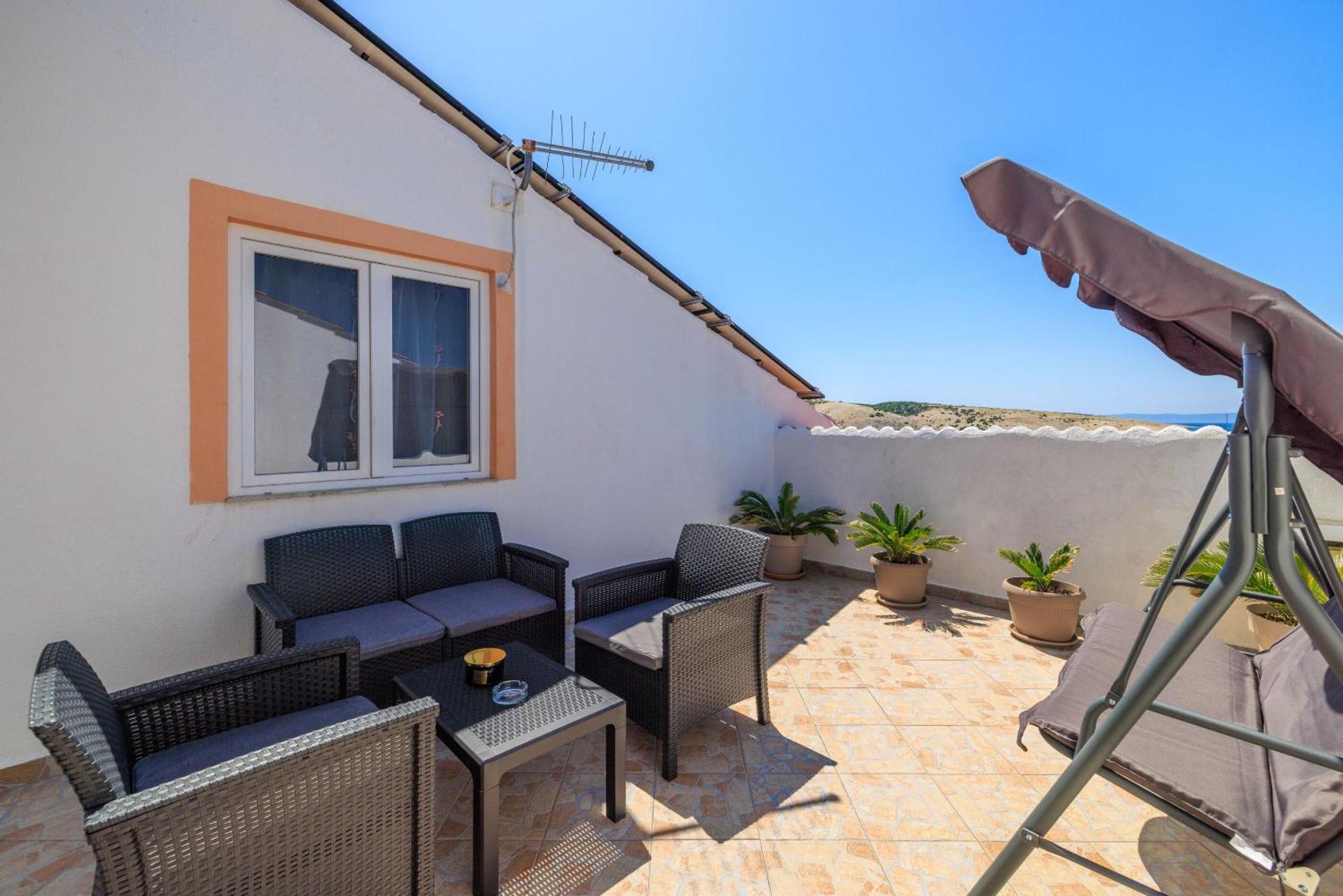 Two-Bedroom Apartment Terrace