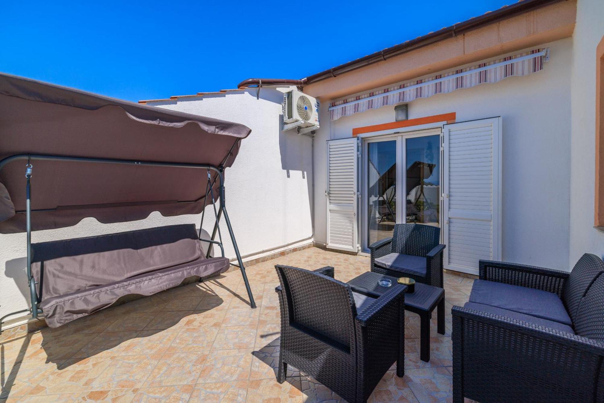 Two-Bedroom Apartment Terrace