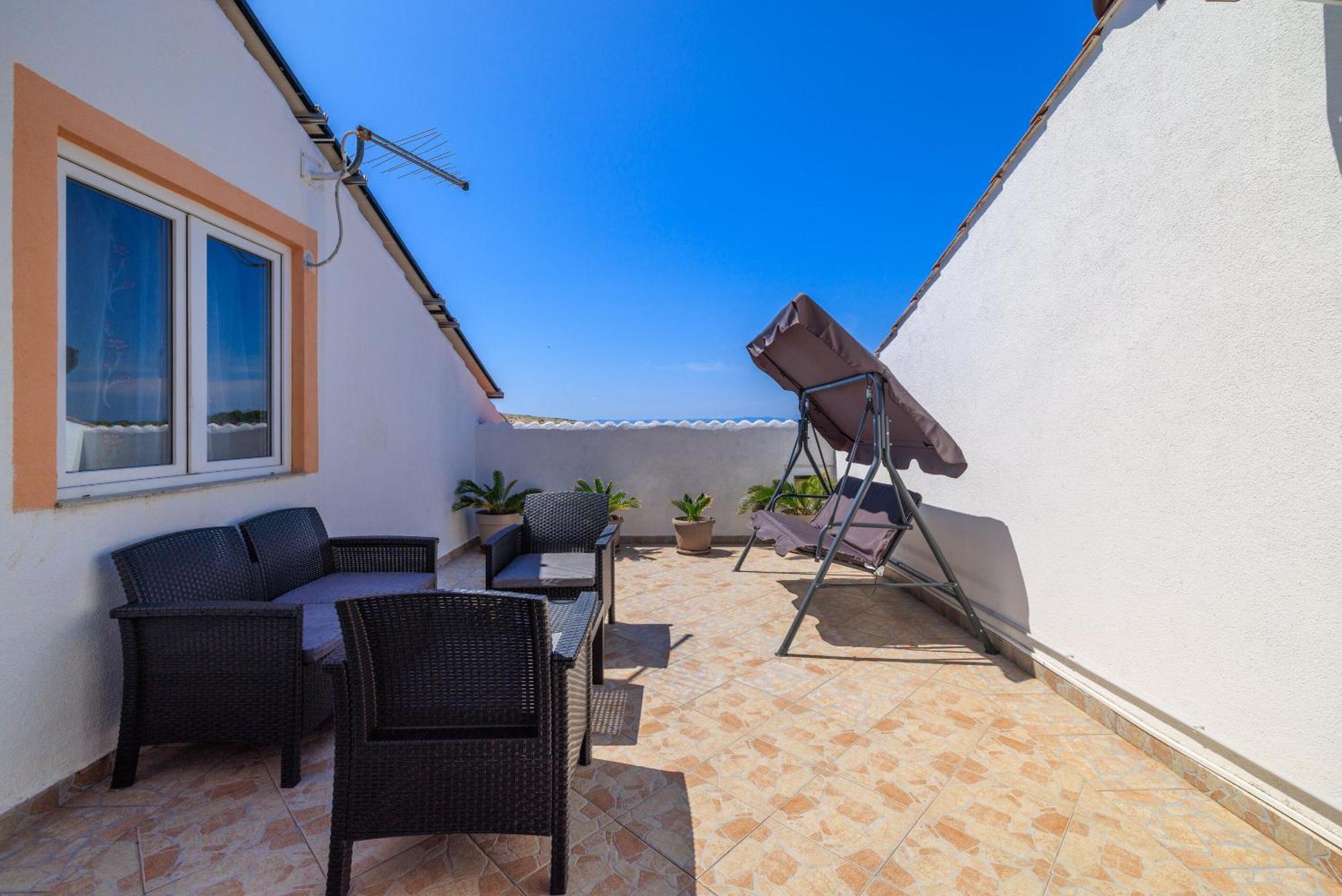 Two-Bedroom Apartment Terrace
