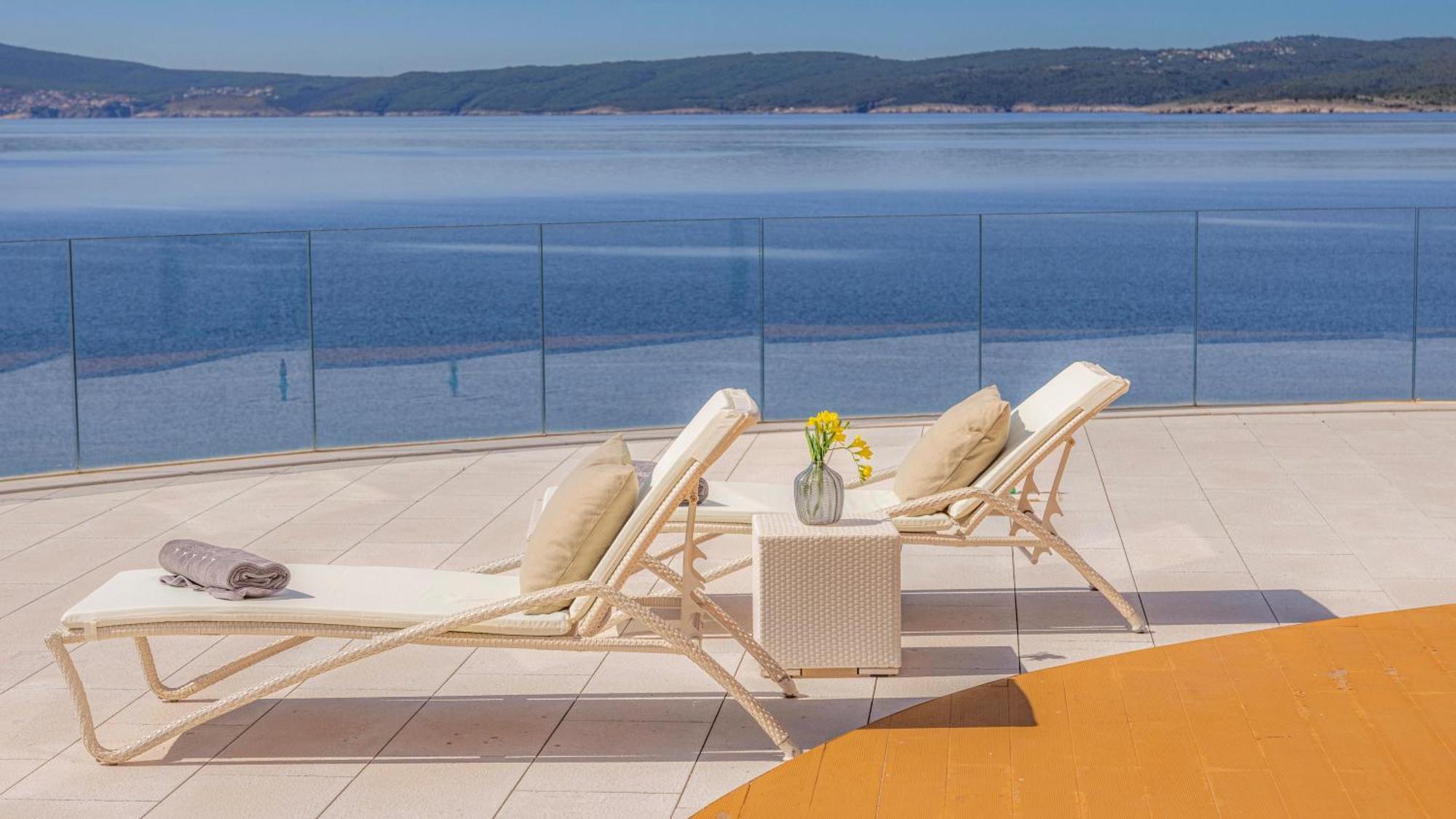 Präsidentensuite mit Terrasse und Meerblick
