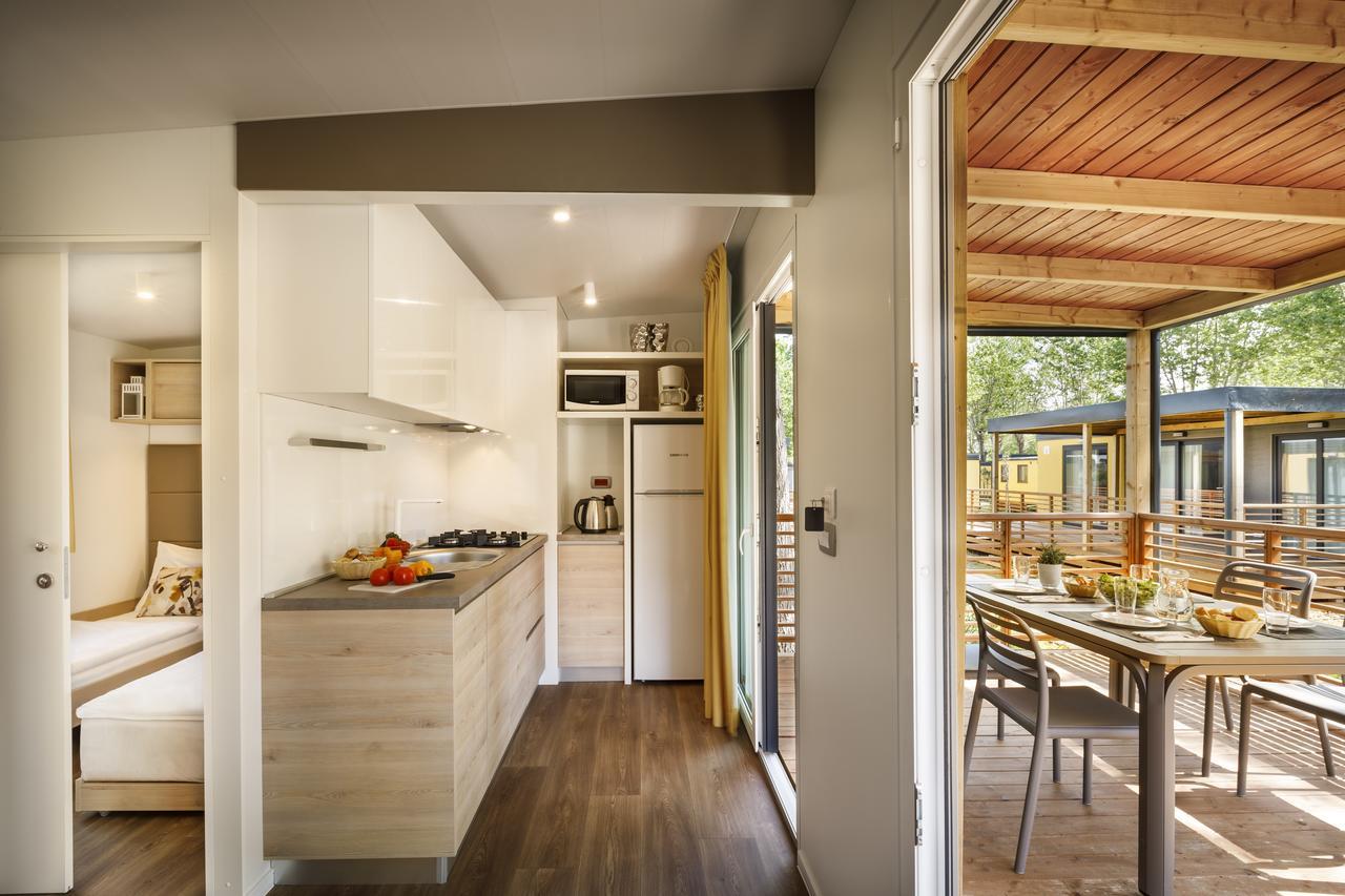 Premium Two-Bedroom Mobile Home Terrace