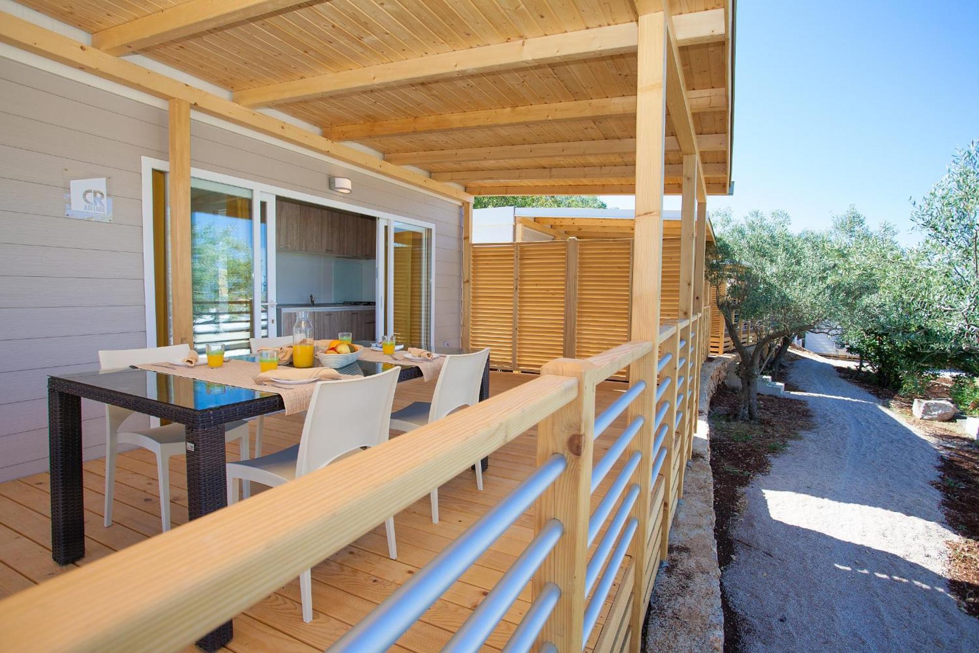 Two-Bedroom Mobile Home Terrace
