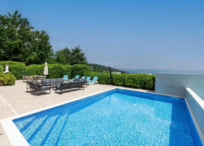 Luxury Villa Vista With Pool And Sea View Opatija
