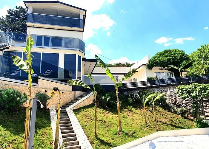 Modern Penthouse And Jacuzzi Apartments Opatija acceptant les animaux