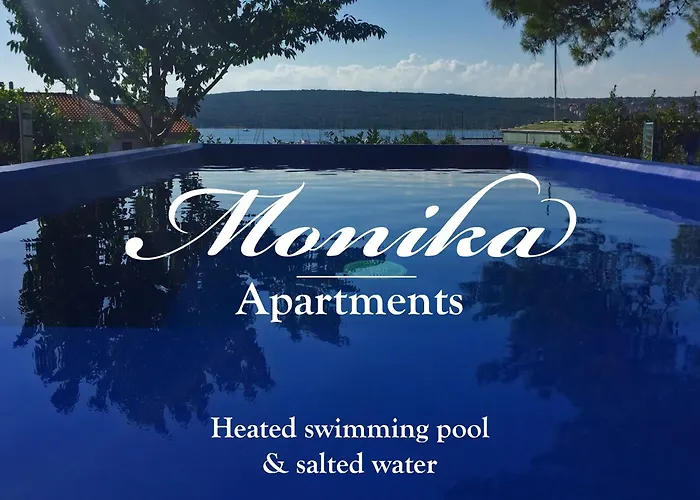 Family Apartments Monika - Sea View - Heated Pool II Punat che accetta animali